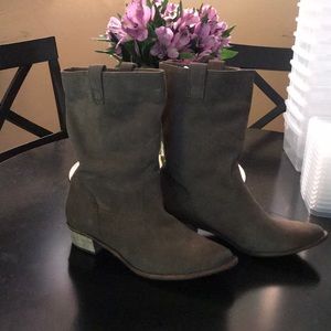 Splendid Mid-Calf Suede Slouchy Boot